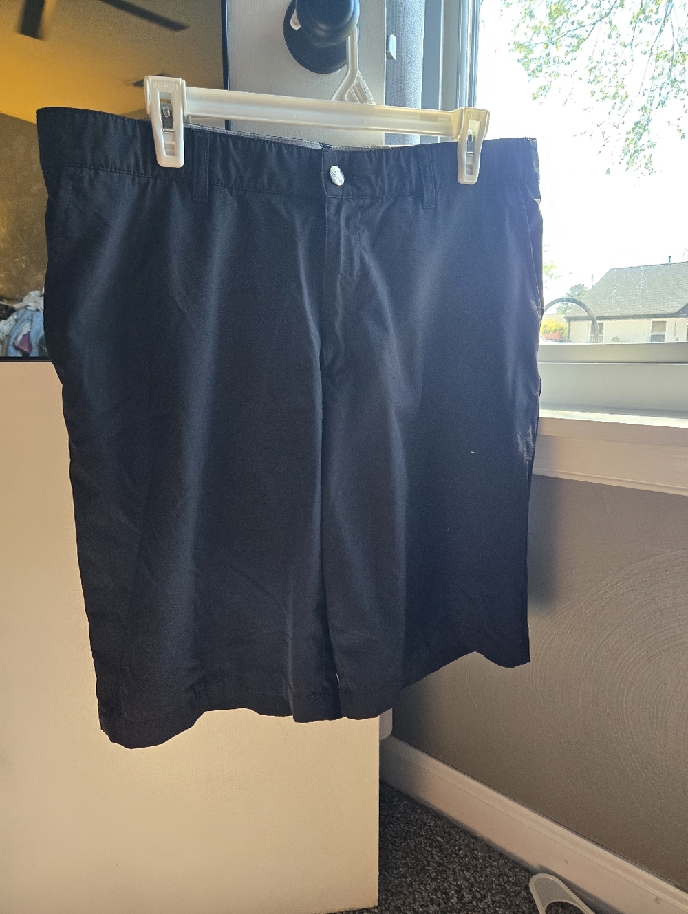 Black Adidas Golf Shorts Size 36